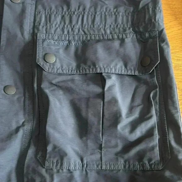 Vineyard Vines long, insulated, drawstring HTF utility jacket women’s small - Picture 4 of 15